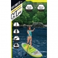 Bestway - Надуваем SUP борд 10 инча, 3.05x84x12 cm, с гребло, помпа, лиш и раница за съхранение в комплекта Продукт Bestway - Надуваем SUP борд 10 инча, 3.05x84x12 cm, с гребло, помпа, лиш и раница за съхранение в комплекта - 8 - BG Hlapeta